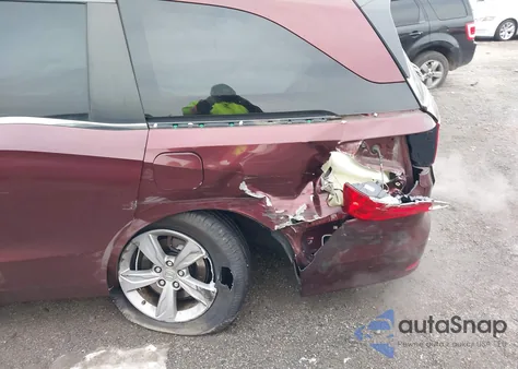 2020 Honda Odyssey Ex-L/Ex-L W/Navi Res from USA, damaged, VIN 5FNRL6H79LB022121